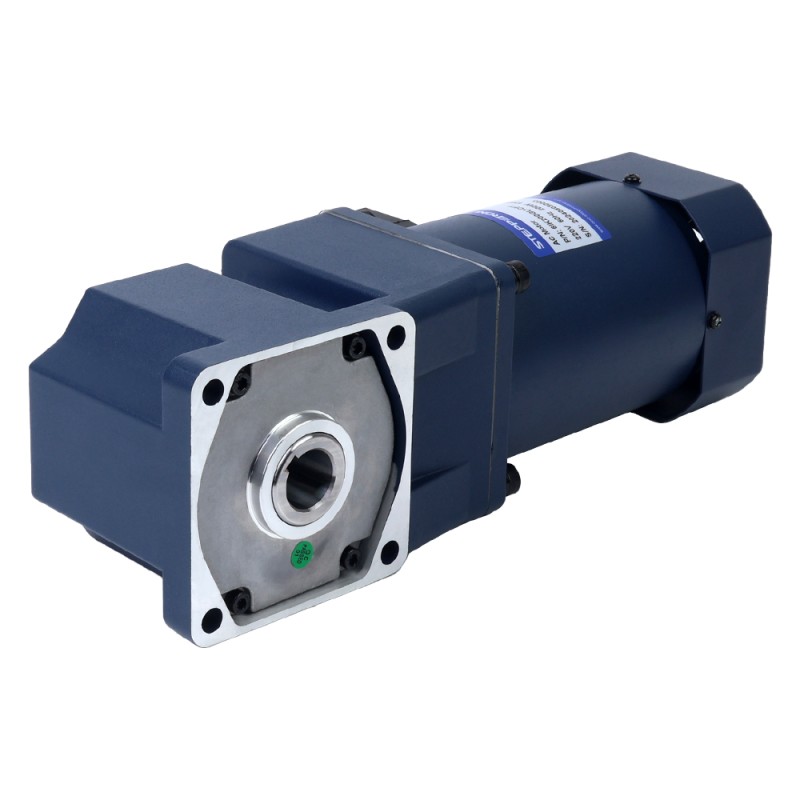 200W 220VAC/380VAC 60,00Nm(8496,70oz.in) 3-phasig Wechselstrom-Induktionsmotor mit rechtwinkligem Getriebe und Hohlwelle