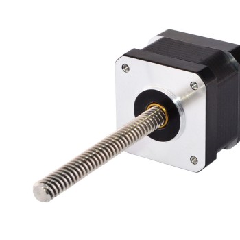 Nema 17 Non-captive 34mm Stack 0.4A Spindelsteigung 8mm(0.31496") Länge 150mm