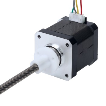 Nema 17 Externer 48mm Stapel 1,68A Blei 2mm(0,07874") Länge 200mm