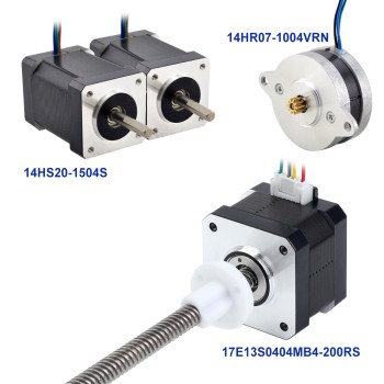 VORON V0.1 BOM von Schrittmotoren 14HS20-1504S & 14HR07-1004VRN & 17E13S0404MB4-200RS