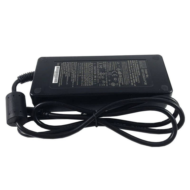 GST120A24-P1M MEANWELL 120W 24VDC 5A 115/230VAC AC-DC Zuverlässiger grüner Industrieadapter