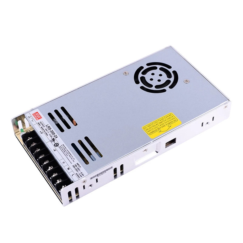 Gebraucht - Lager in Deutschland - LRS-350-24 MEANWELL 350W 24VDC 14,6A 115/230VAC Geschlossenes Schaltnetzteil - LRS-350-24-USED | StepperOnline