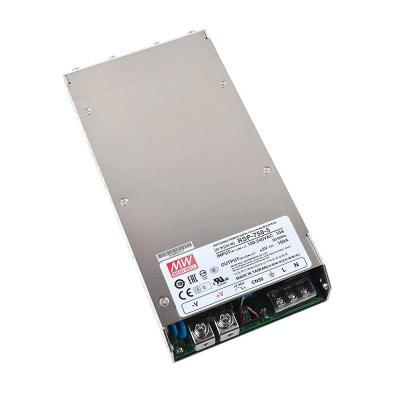 RSP-750-5 MEANWELL 500W 5VDC 100A 115/230VAC Netzteil mit Einzelausgang