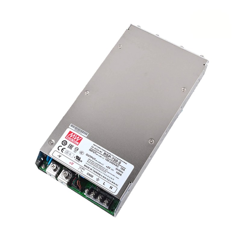 RSP-750-5 MEANWELL 500W 5VDC 100A 115/230VAC Netzteil mit Einzelausgang