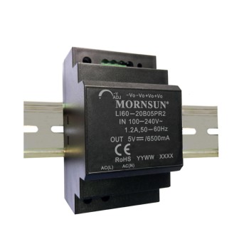 60W 12V 4.5A 85-264VAC/120-370VDC DIN-Schienen-Schaltnetzteil