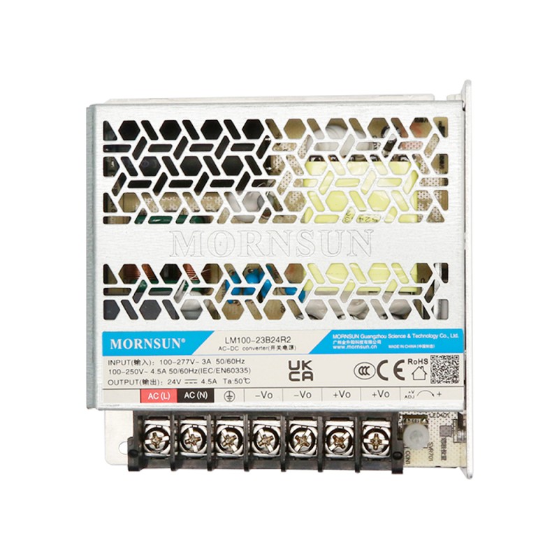 100W 24V 4.5A 80-305VAC/100-430VDC Schaltnetzteil