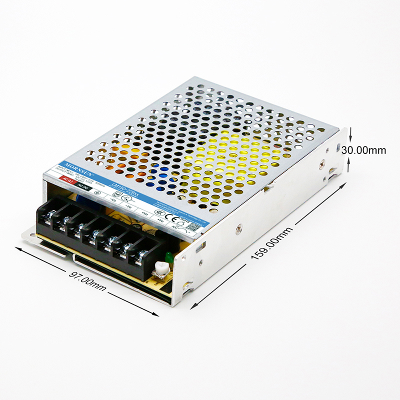 150W 24V 6.5A 165-264VAC/180-370VDC Schaltnetzteil