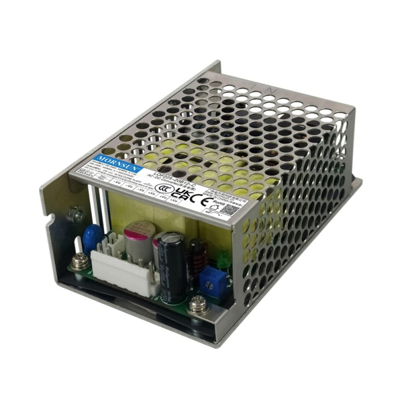 225W 18V 12.5A 85-264VAC/120-370VDC Schaltnetzteil mit PFC-Funktion und natürlicher und forcierter Kühlung