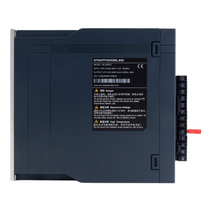 A6 Serie 2500W EtherCAT AC Servomotor Kit 3000rpm 7,96Nm  17-Bit Absolutgeber IP67 - A6-EC2500H3A1-M17 | StepperOnline