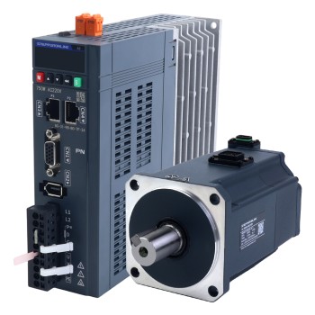 A6-Serie 750W STO Safe Torque Off PROFINET AC Servomotor-Kit 3000rpm 2,39Nm mit Bremse 17-Bit Absolutgeber IP67