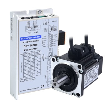 DSY-Serie 200W RS485 DC-Servomotor 24–70VDC 0,637Nm 3000rpm 17-Bit-Inkrementalgeber IP65
