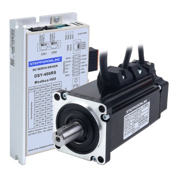 DSY-Serie 400W RS485 DC-Servomotor 24–70VDC 1,27Nm mit Bremse 3000rpm 17-Bit-Inkrementalgeber IP65
