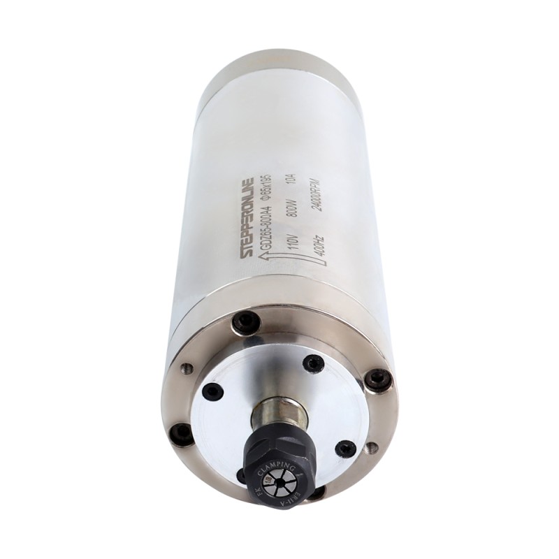 CNC-Spindelmotor, wassergekühlt, 110 V, 800 W, 24.000 U/min, 400 Hz, ER11-Spannzange