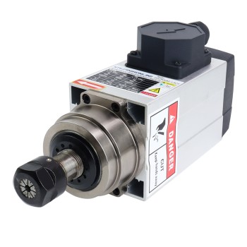 CNC-Spindelmotor luftgekühlt 380V 1.5KW 18000RPM 300Hz ER20-Spannzange