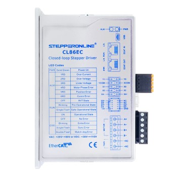 Y Series EtherCAT Closed-Loop Schrittmotorantrieb 0-8,5A 20-80VAC/30-110VDC für Nema 34 Schrittmotor
