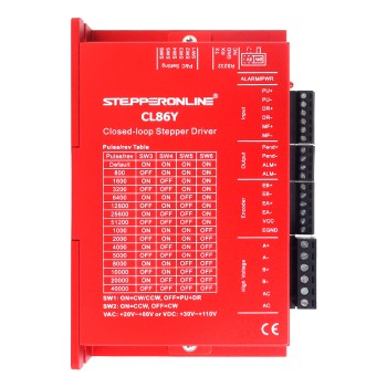 Y Series Closed-Loop Schrittmotorantrieb V2.0 0-8,5A 20-80VAC/30-110VDC für Nema 34 Schrittmotor