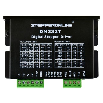Digitaler Schrittmotortreiber 1.0-3.2A 10-30VDC für Nema 17, 23 Schrittmotore