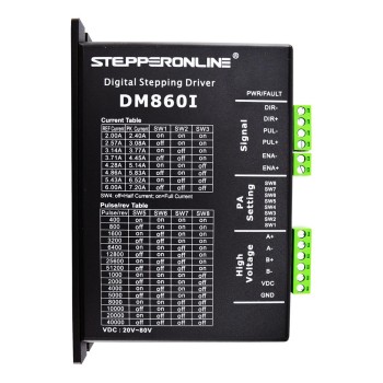 Digitaler Schrittmotortreiber 2,4-7,2A 20-80VDC für Nema 34-Schrittmotor-CNC-Antrieb