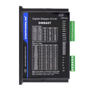 Digitaler Schrittmotortreiber 2.4-7.2A 18-80VAC oder 24-110VDC für Nema 34 Motor