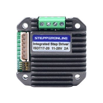 Integrierter Schrittmotortreiber 0,6–2,0A, 11–28VDC, extrem leise Version für NEMA 17-Schrittmotor