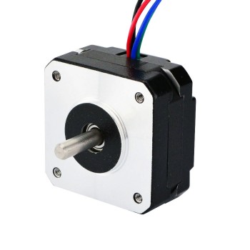 Nema 17 Bipolar 0.9deg 11Ncm(15.58oz.in) 1.2A 42x42x22mm 4 Drähte
