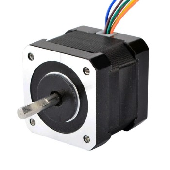 Nema 17 Unipolar 0.9Grad 26Ncm(36.82oz.in) 0.4A 42x42x39mm 6 Drähte