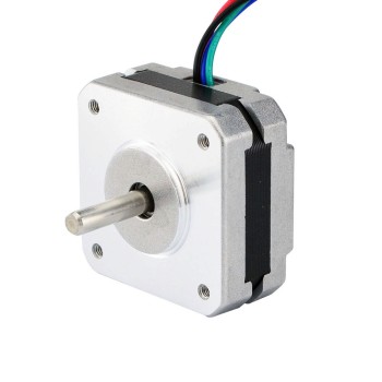 Nema 17 Bipolarer Schrittmotor 1.8deg 16Ncm(22.66oz.in) 1A Extruder Motor 42x42x21.5mm 4 Drähte
