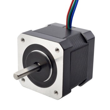 Nema 17 Bipolar 45Ncm(63.74oz.in) 2A 42x42x40mm 4 Drähte mit 2300mm(91") Kabel