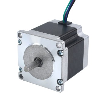 E Serie Nema 23 Schrittmotor Bipolar 1,8Grad 1,24Nm(175,6oz.in) 2,8A 57x57x54mm 4 Drähte