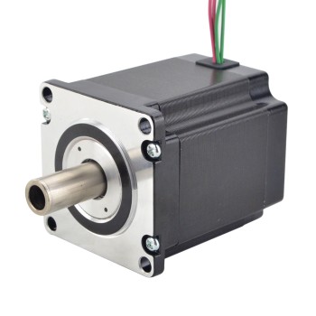Doppelwelle Nema 23 Hohlwelle Schrittmotor Bipolar 1.45Nm(205.38oz.in) 2.0A 57x57x65mm