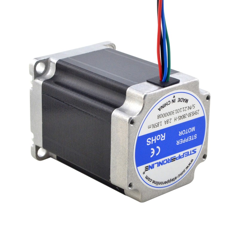 Nema 23 Hochtemperatur-Schrittmotor 1,85Nm(261.98oz.in) Isolationsklasse H 180C