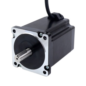Keilnuten Doppelwelle Nema 34 CNC Schrittmotor 8.5Nm(1204oz.in) 5A 86x86x114mm